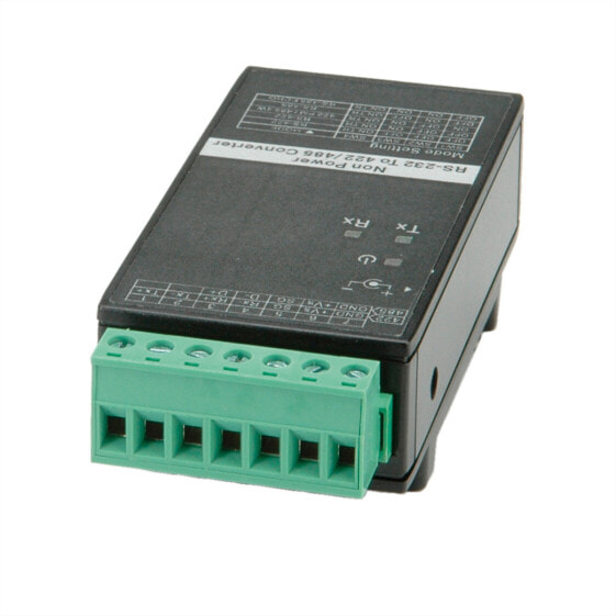 ROLINE RS232 nach RS422/485 Konverter für DIN Hutschiene selfpowered - Converter - RS-423