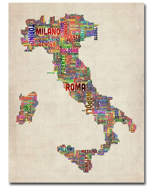 Картина холст маслянная Trademark Global 'Италия II' - 24" x 18"