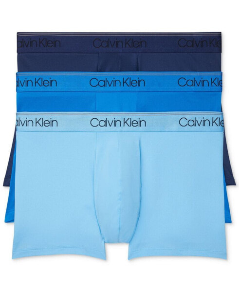 Трусы мужские Calvin Klein Microfiber Stretch Low-Rise (3 штуки)