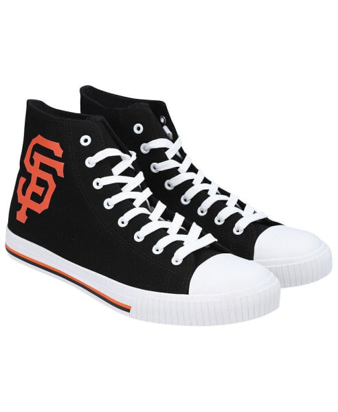 Men's San Francisco Giants Big Logo High Top Canvas Shoes