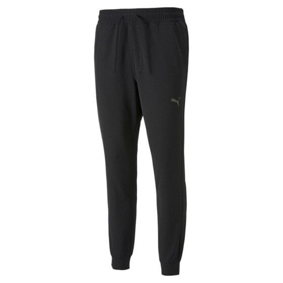 Puma Studio Ultramove Training Joggers Mens Black Casual Athletic Bottoms 522113