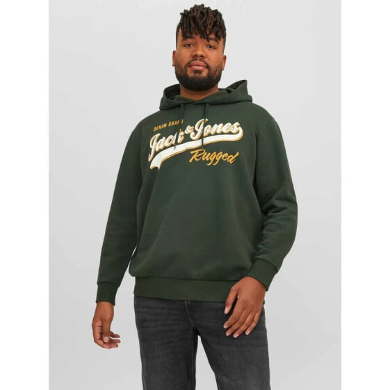 JACK & JONES Logo 2 Col Plus Size hoodie