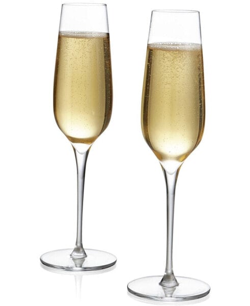 Vie Champagne Flutes, Set of 2