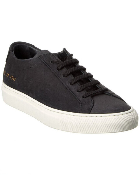 Common Projects Achilles Suede Sneaker Women's Black 39