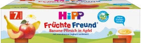 Früchte Freund Banane-Pfirsich in Apfel ab dem 7. Monat (6x50 g), 0,3 kg