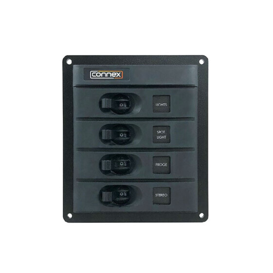 Электрическая панель автоматических выключателей PLASTIMO Connex влагозащищенная, 4 полюса