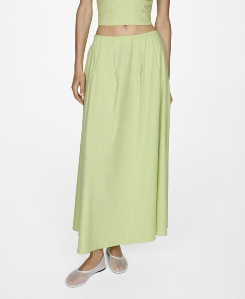 Women's Long Flared Skirt