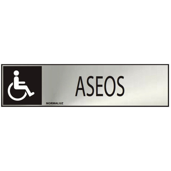 NORMALUZ Aseos Discapacitados Sign