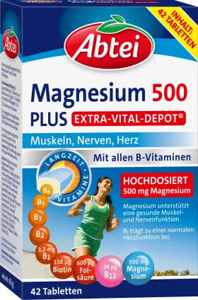 Magnesium 500 plus 42 St, 61 g