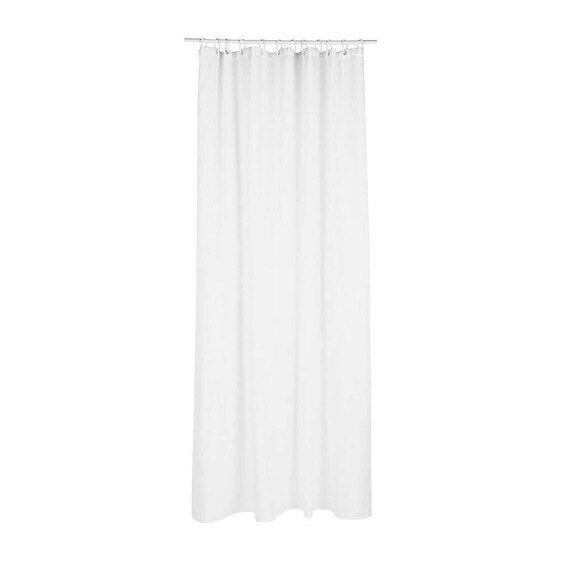 Shower Curtain 5five Polyester White (180 x 200 cm)