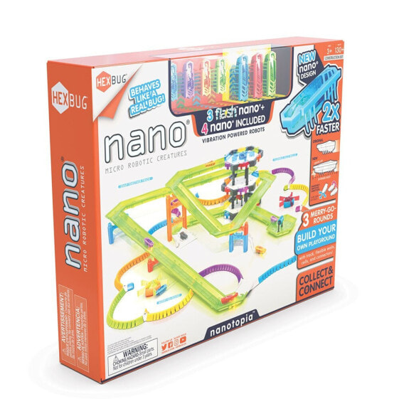 HEX BOTS Hexbug Playset Nanotopia doll