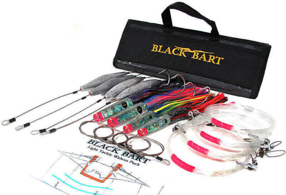 Black Bart Wahoo Pack Light Single Hook