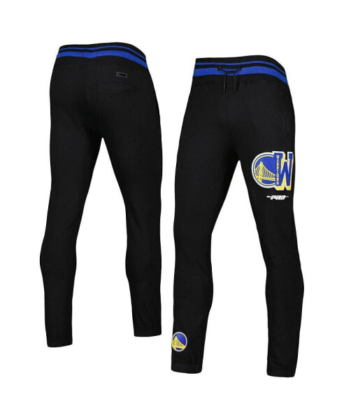 Спортивные брюки Pro Standard с капюшоном Golden State Warriors черные для мужчин