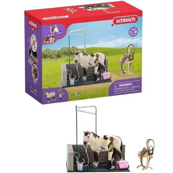 Игровой набор SCHLEICH Wash box for horses 42104 Horse Club (Лошадиный клуб)