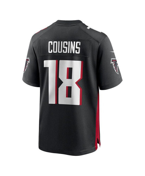 Big Boys and Girls Kirk Cousins Black Atlanta Falcons Game Player Jersey