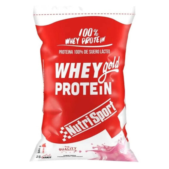 NUTRISPORT Whey Protein Gold 500g Strawberry