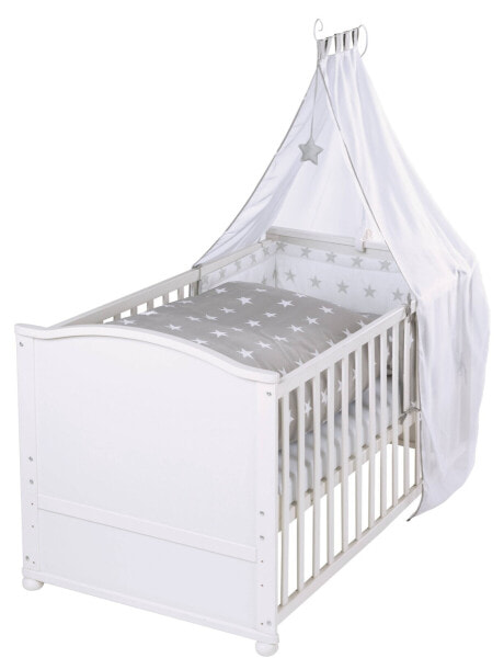 Babybett-Set Little Stars (5-teilig)