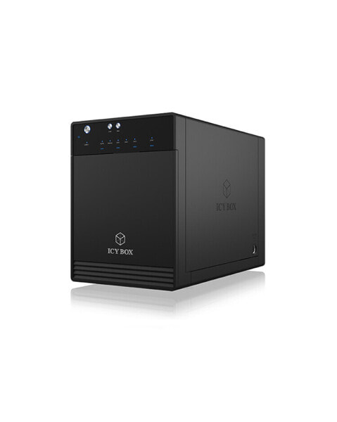 ICY BOX IB-3740-C31 - HDD/SSD enclosure - 2.5/3.5" - Serial ATA - Serial ATA II - Serial ATA III - 10 Gbit/s - USB connectivity - Black