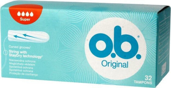 OB Original Tampons Super 32 pcs.