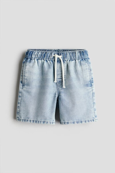 Pull-on Denim Shorts