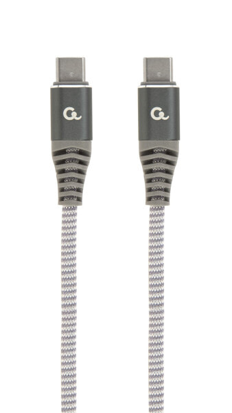 Gembird CC-USB2B-CMCM100-1.5M, 1.5 m, USB C, USB C, USB 2.0, 480 Mbit/s, Grey
