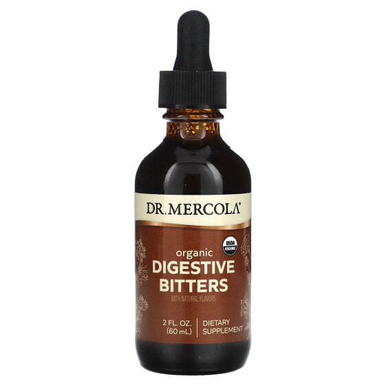 Organic Digestive Bitters with Natural Flavors, 2 fl oz (60 ml)