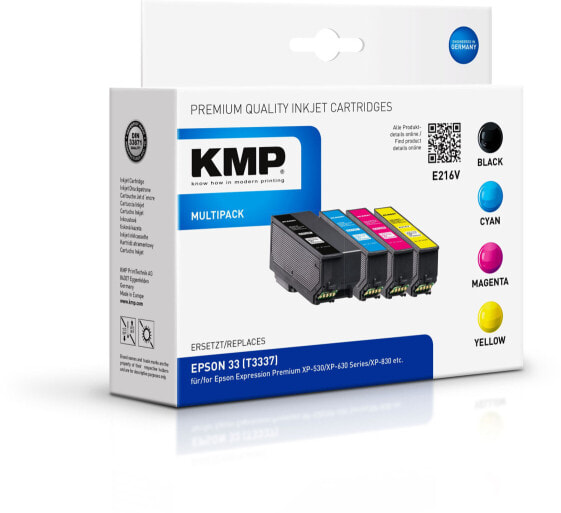 KMP 1633,4855 - Dye-based ink - 22 ml - 30 ml - 300 pages - Multi pack