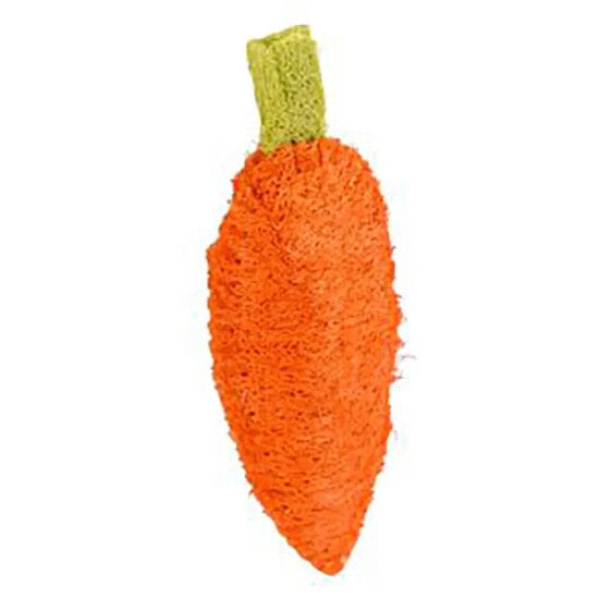 KERBL Luffa carrot toy