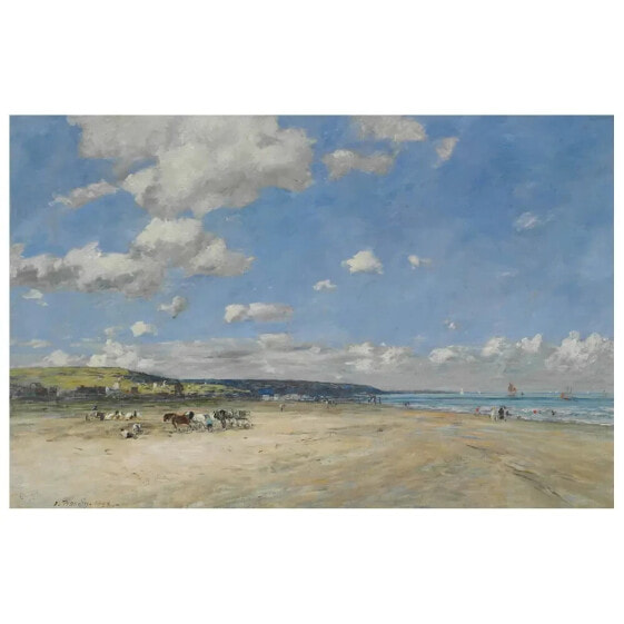 Wandbild La Plage De Torugeville