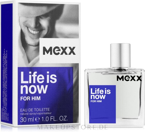 Mexx Life Is Now For Him - Eau de Toilette 30 ml