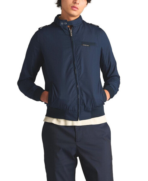 Big & Tall Classic Iconic Racer Jacket (Slim Fit)