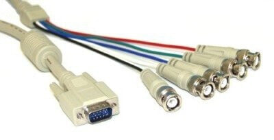 InLine VGA BNC Cable 5x BNC / HD 15 male 5m