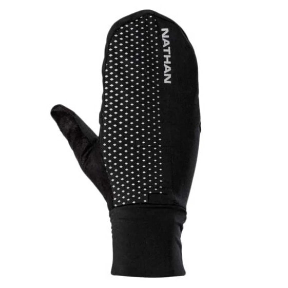 NATHAN HyperNight Reflective Convertible Mitt gloves