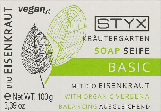 Belebende Seife mit Bio Eisenkraut