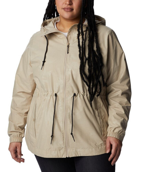 Plus Size Lillian Ridge Rain Jacket