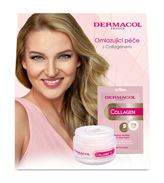 Collagen Plus I skin care gift set.