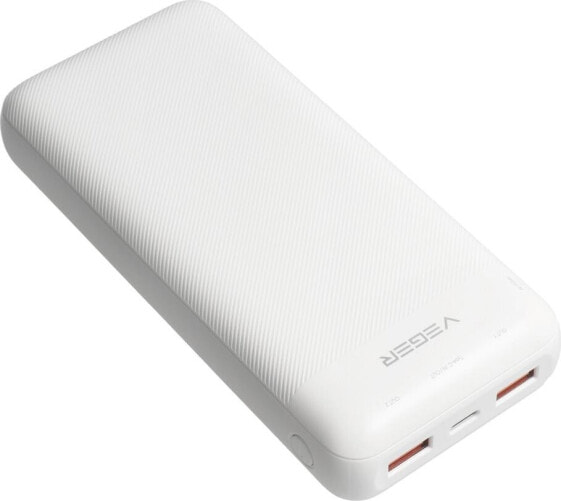 Powerbank 4kom.pl VEGER powerbank 20 000 mAh PD QC3.0 2A 20W L20S (VP2039PD / W2039PD) biały