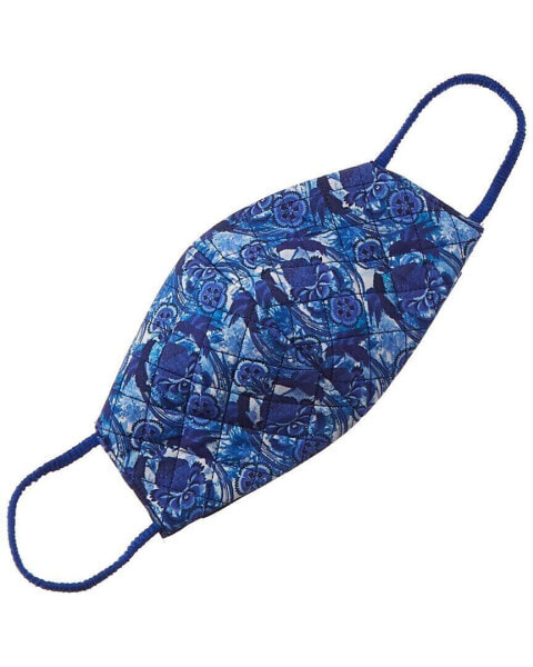 Roopa Pemmaraju Quilted Cloth Face Mask Women's Blue Os