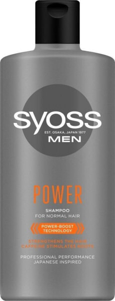 Шампунь укрепляющий Syoss Men Power 440 мл