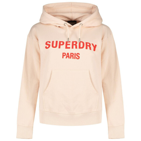 Толстовка Superdry Sport Luxe Loose в розовом цвете trace-jsonmodelName: sport luxe loose