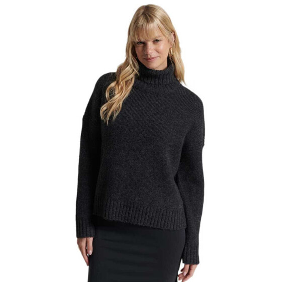 SUPERDRY Studios Chunky Roll Neck Sweater