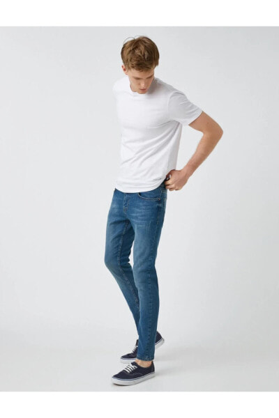 Erkek Skinny Jean Pantolon