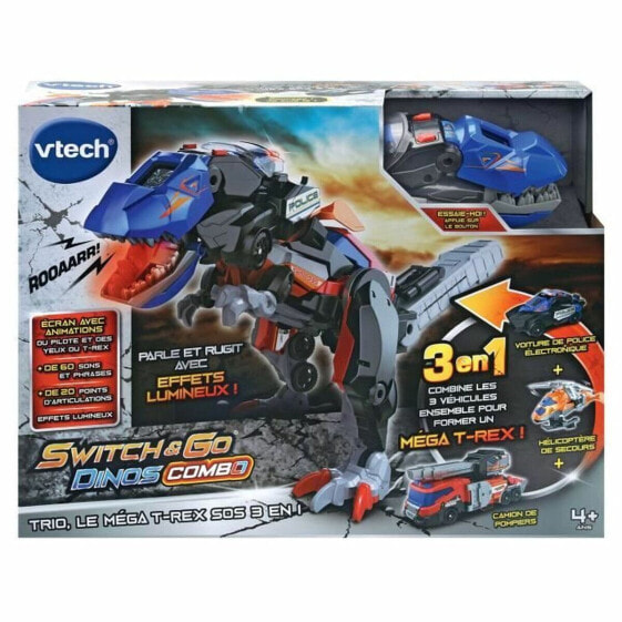 Игрушка Vtech Transformable Super Robot Switch & Go Dinos Combo: Dinosaur (Динозавр)