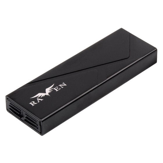 SilverStone SST-RVS03 - SSD enclosure - M.2 - Serial ATA III - 10 Gbit/s - USB connectivity - Black