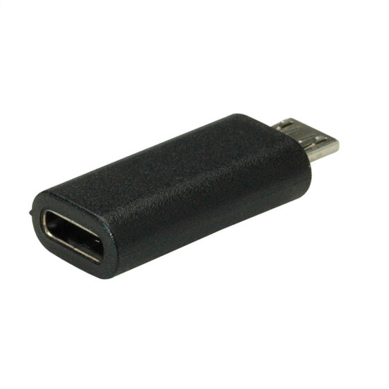 VALUE 12.99.3192 - USB 2.0 Micro-B - RJ-45 - 480 Mbit/s - Black - 20 g