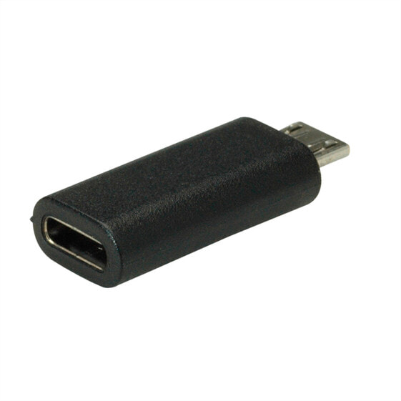 Аксессуары Value VALUE 12.99.3192 - USB 2.0 Micro-B - RJ-45 - 480 Mbit/s - Черный - 20 г