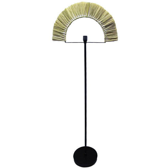 Торшер Напольный светильник DKD Home Decor Натуральный Чёрный Железо джут 56 x 26 x 152 см