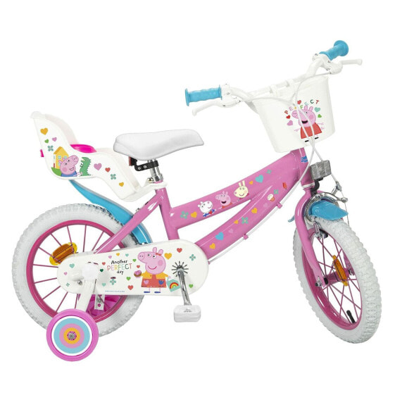 Детский велосипед Peppa Pig 14" Розовый