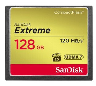 Карта памяти SanDisk Extreme 128GB CF.