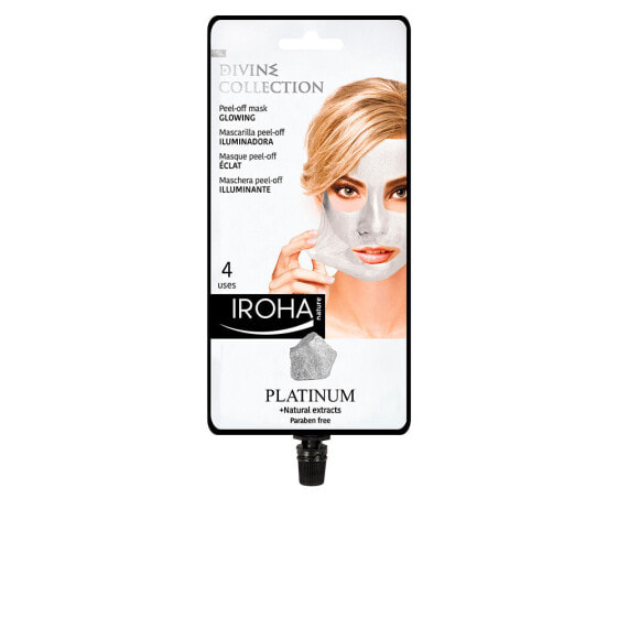 Iroha Platinum Peel Off Glowing Mask Платиновая отшелушивающая маска для лица